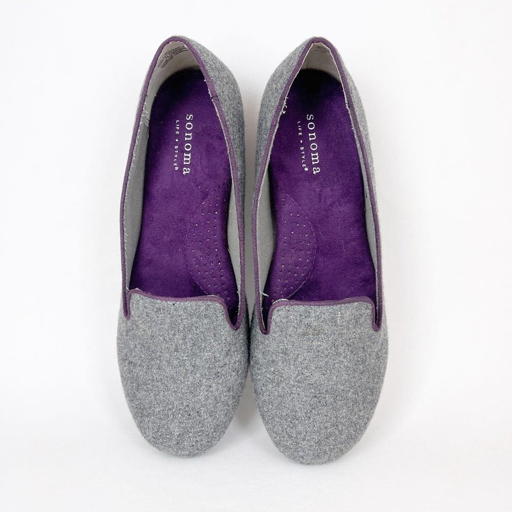 Sonoma Life Style Grey Women's Flats Size 6